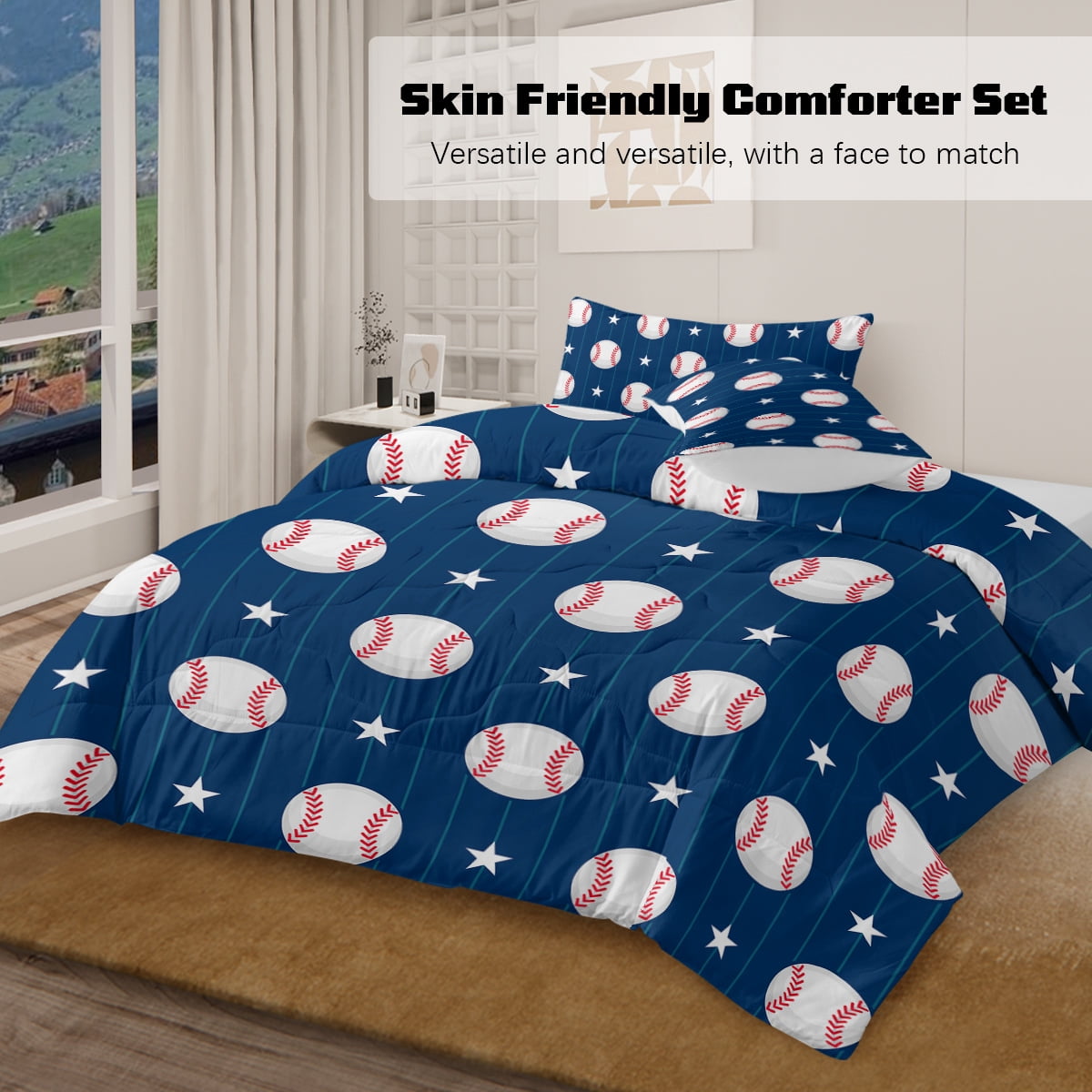 BlessLiving Kids Comforter Set, 3-Piece Green Dinosaur Bedding Sets for Boys, Twin Size - Image 20